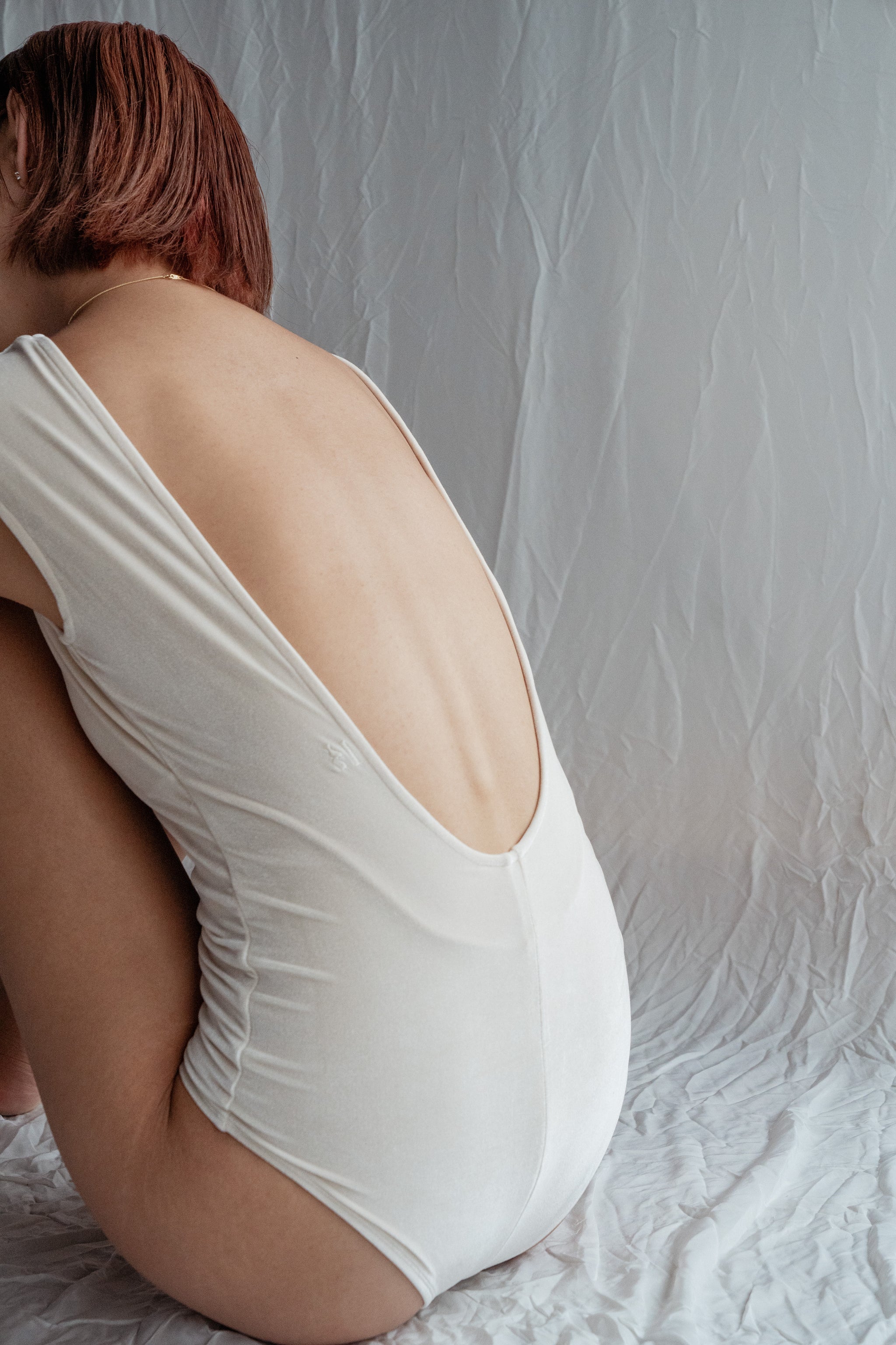 HALLELUJAH SWIM ワンピース水着　M velour onepiece -ivory- – HALLELUJAH SWIM