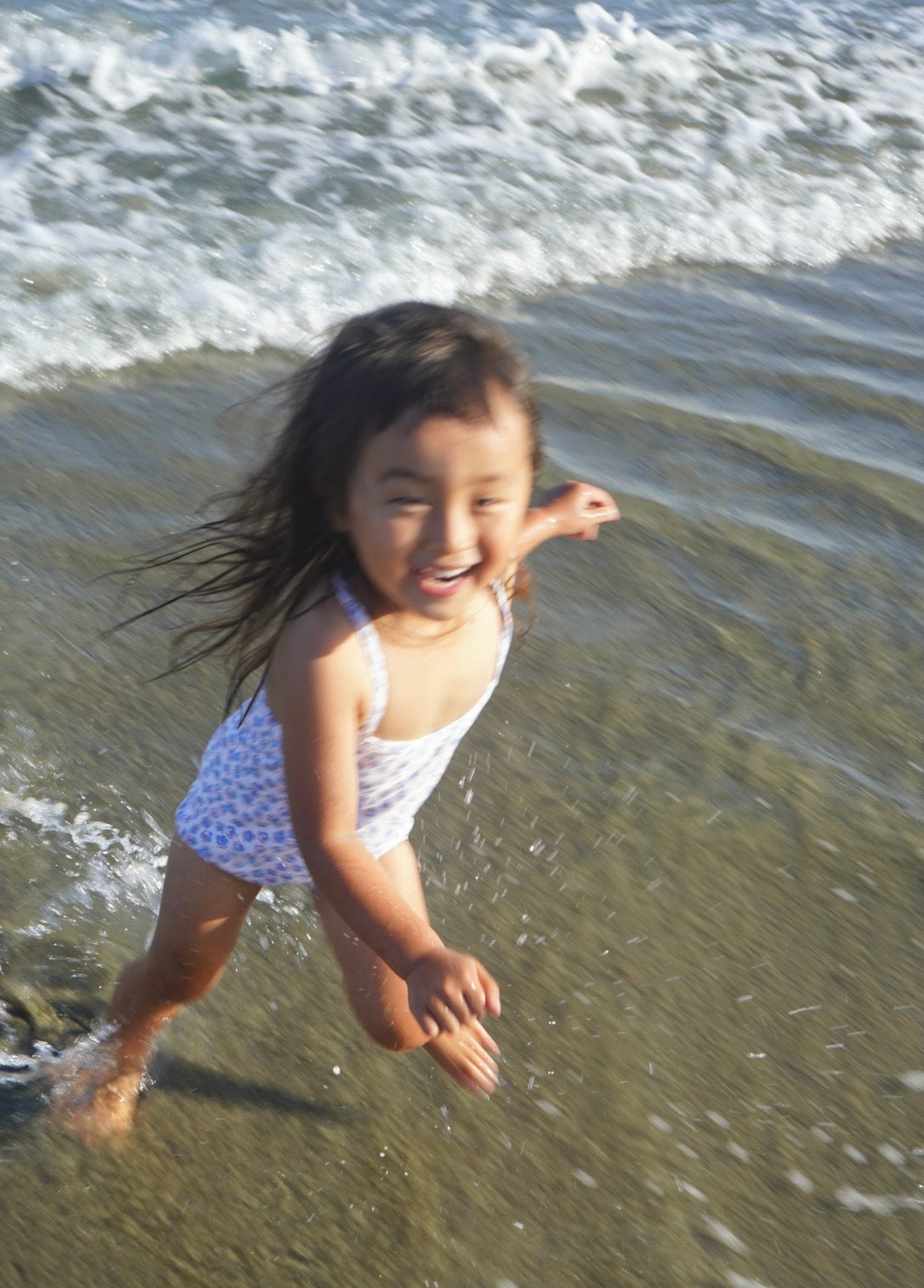 Kids onepiece - flower – HALLELUJAH SWIM